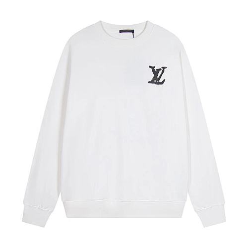 LOUIS VUITTON クラシックプリントのクルーネック スウェットシャツ