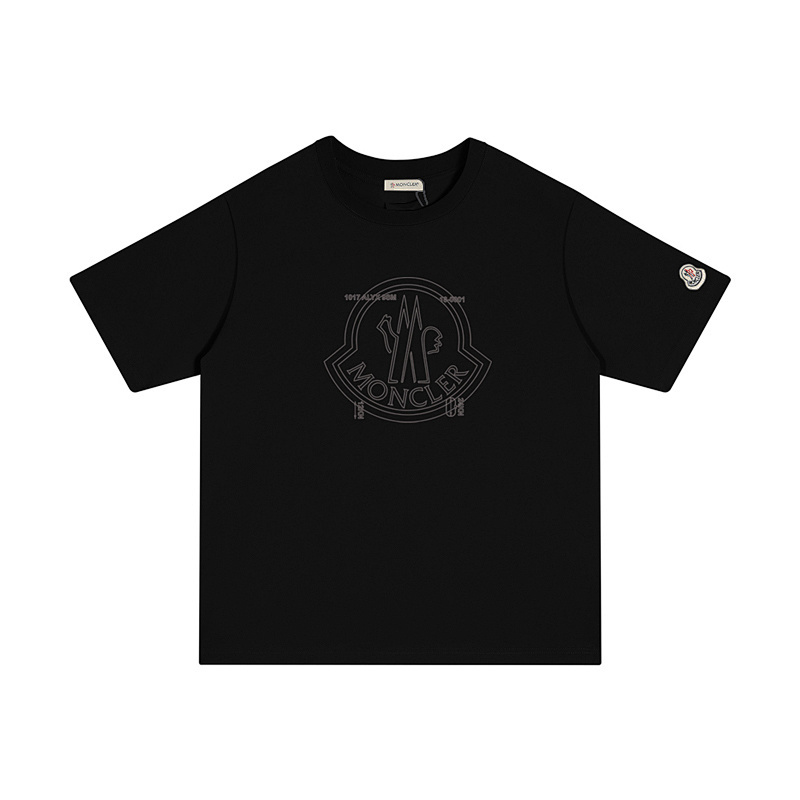 MONCLER クラシックロゴ入りコットンTシャツ