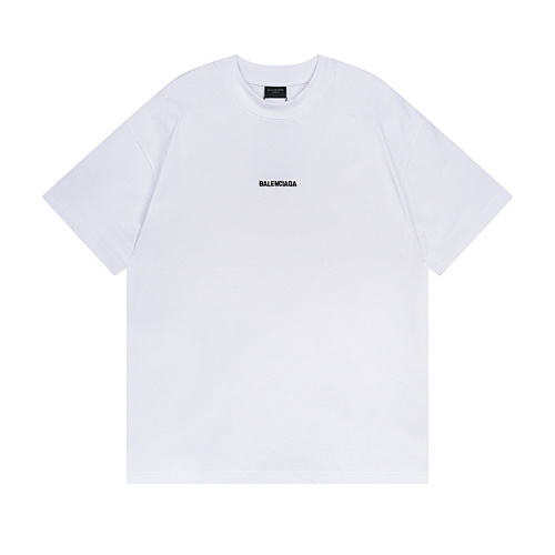 Balenciaga26SS 前後パリロゴ刺繍 T シャツ