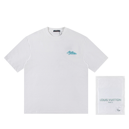 LOUIS VUITTON 刺繍ロゴ入りクルーネックTシャツ