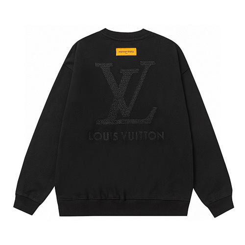 LOUIS VUITTON クラシックプリントのクルーネック スウェットシャツ