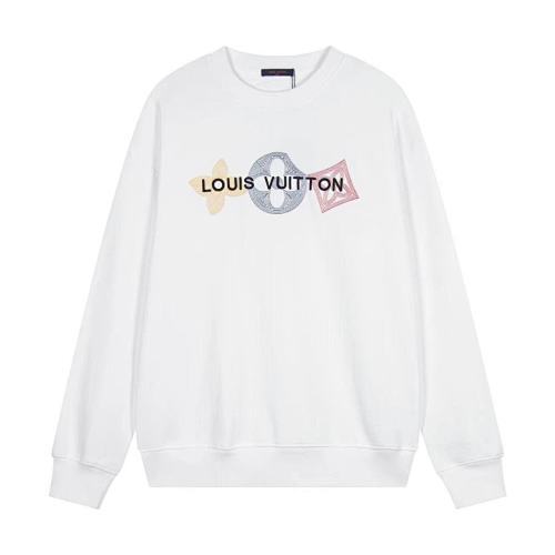 LOUIS VUITTON 文字刺繍入りクルーネック スウェットシャツ