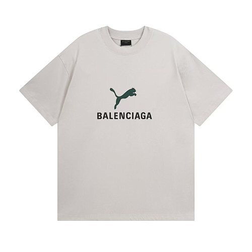 Balenciaga26SS バレンシアガ×プーマ コラボレーション プリント半袖Tシャツ