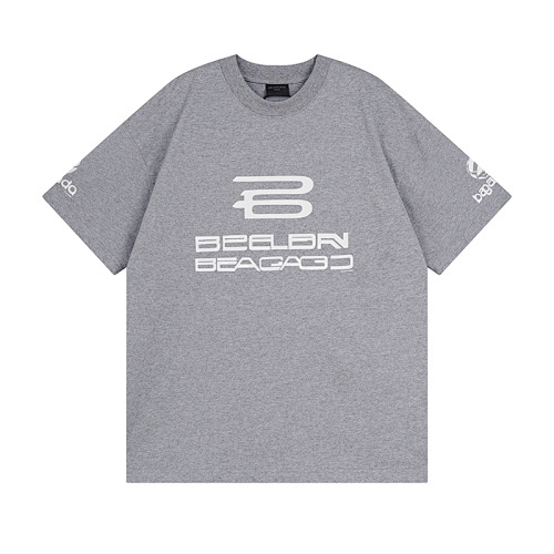 Balenciagaパリ 26SS プリント 半袖 T シャツ