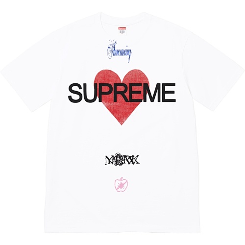 Supreme ハートロゴ T シャツ 25SS ANNOUNCING TEE