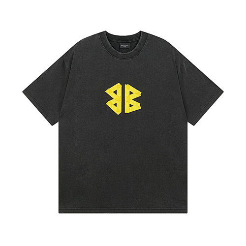 Balenciaga定番プリント 完成品半袖 T シャツ